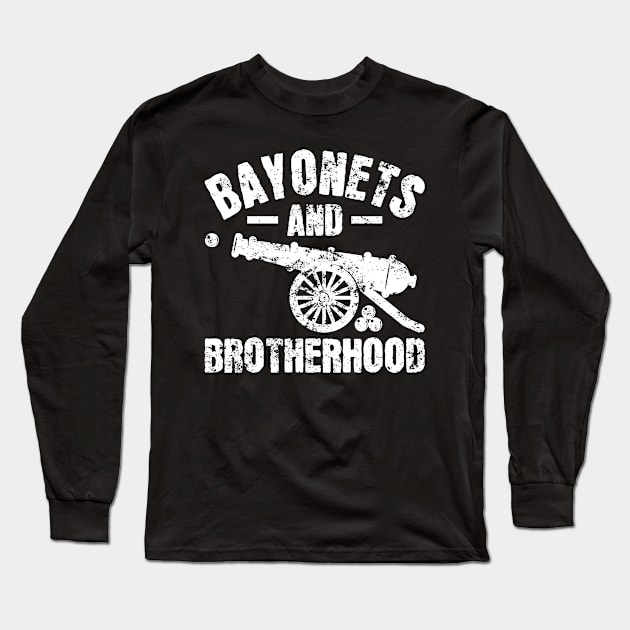 Bayonets and Brotherhood - Civil War Reenactment Long Sleeve T-Shirt by LEGO